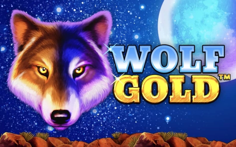 Hunt for mega symbols and money collect mechanics under the desert moon in Wolf Gold at 1w Casino.